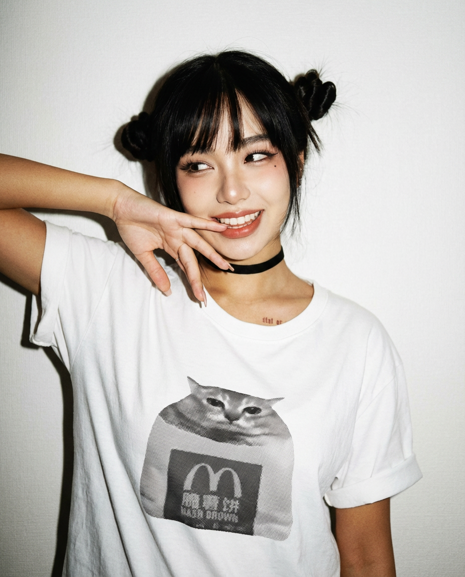 Cash Brown Tee