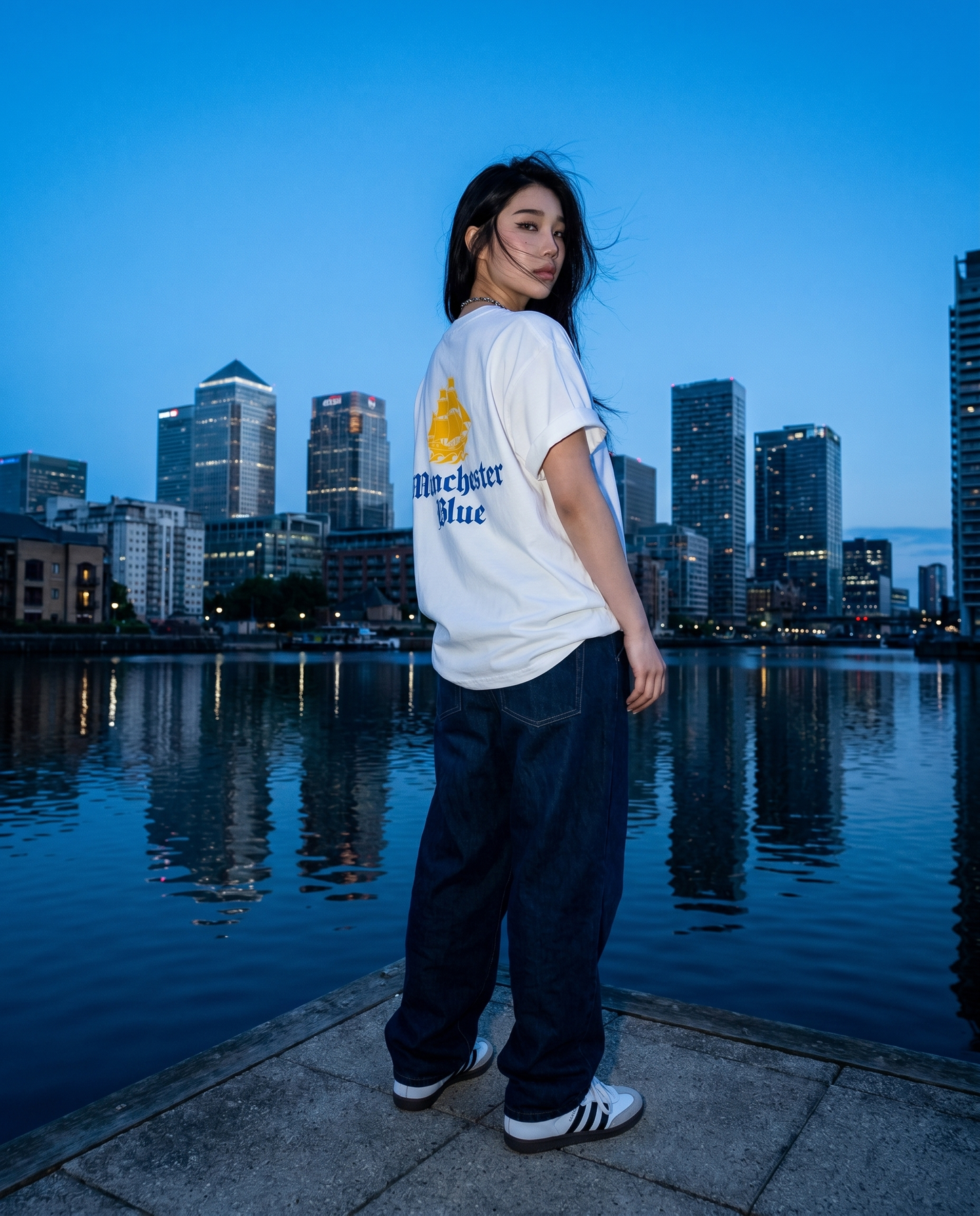Manchester Blue Tee — CP9Y | Q Studio